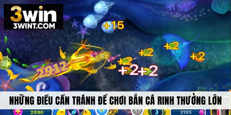 Những điều cần tránh khi chơi bắn cá